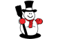 snowman-red-mittens