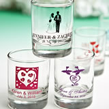 Personalized Shot Glass Favors - ON SALE with Exclusive Designs