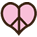 love-peace-pink