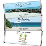 Hersheys Beach Theme 1.5 oz Chocolates Wedding Favors (15 designs available)