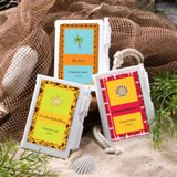 Personalized Beach Theme Notepad Wedding Favors