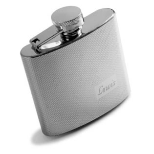 Textured Stainless Steel Flask