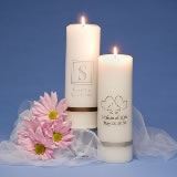 Personalized Unity Candle Favors