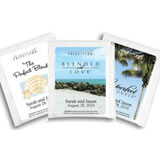 Personalized Beach Theme Tea Favors - (14 designs available)