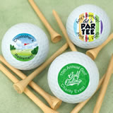 Golf Themed Personalized Golf Balls