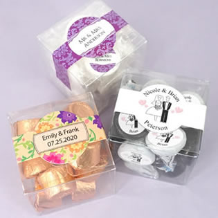 Clear Wedding Favor Boxes (2