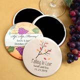 Personalized Wedding Magnets (2.25") - Fall Designs