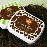 Fall for Love Personalized Mint Tins