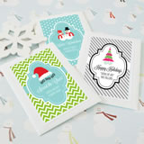 "A Winter Holiday" Personalized Seed Packets