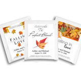 Personalized Tea Favors - Fall Theme (5 designs available)
