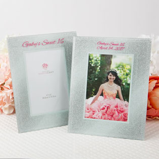 Silk-Screened personalized Glitz and Glamour Frames