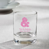 Personalized Shot glass or votive from fashioncraft - marquee design