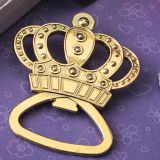 Make it Royal Gold metal crown design bottle opener