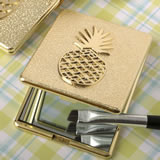 Pineapple themed Warm Welcome Collection compact mirror