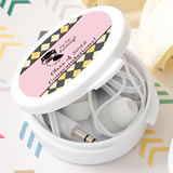 Personalized Ear Bud Headphones From Fashioncraft - Graduation Design