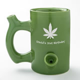 Personalized Premium Roast & Toast mug - Green