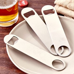 Professional  7 inch stainless steel  bartender bottle openers