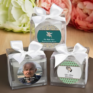  Fashioncraft's Personalized Expressions Collection  Candle Favors