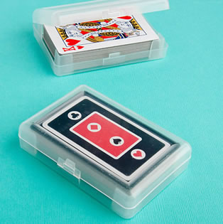  Perfectly Plain Collection  Playing Card Favors