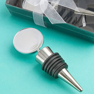  Perfectly Plain Collection  Wine  Bottle Stopper Favors