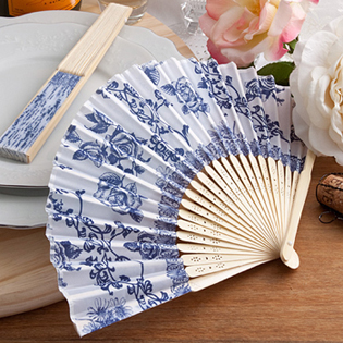 Elegant French Country Design Fan Favors..