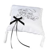Lillian Rose "With This Ring I Thee Wed" Ring Bearer Pillow
