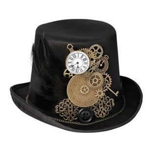 Lillian Rose Steampunk Top Hat Ring Holder