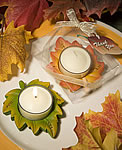 Fall Wedding Candles