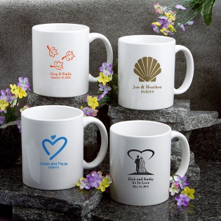 Personalized Coffee Mug Favors