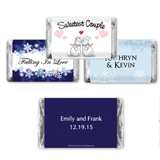 Winter Theme Hersheys Mini Chocolates (6 designs available)
