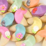 Rainbow Fortune Cookies