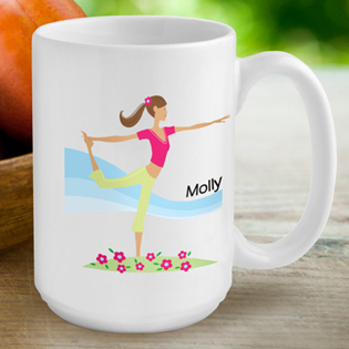 Personalized Go-Girl Coffee Mug