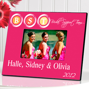 Personalized Bridal Support Team Picture Frame
