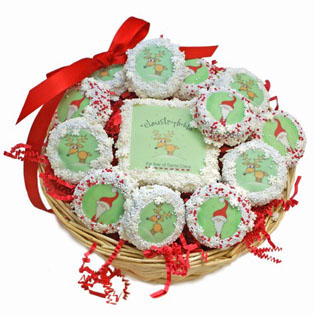 Holiday Cookie Basket Favors